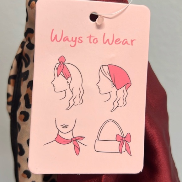 Frazier Sterling | Leopard & Geo Pattered Scarfs - Picture 3 of 5